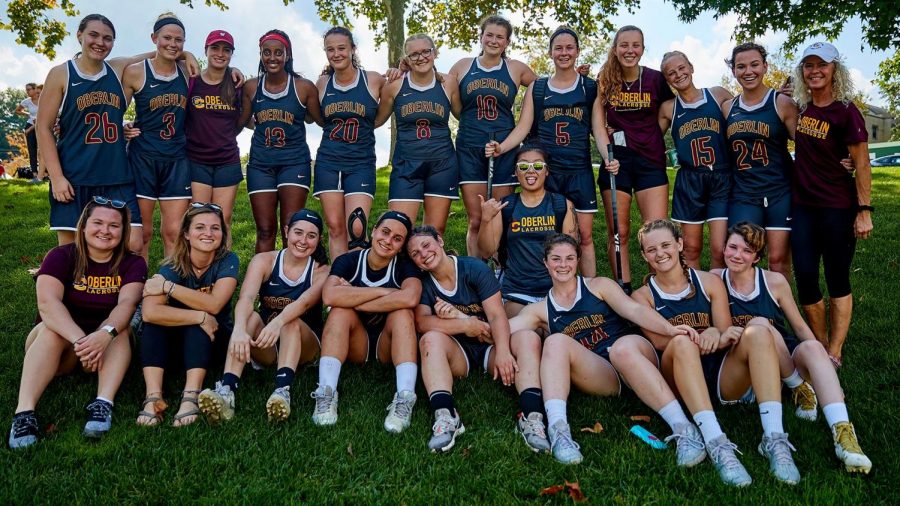Under the leadership of new Head Coach Kim Russell, the women's lacrosse team has focused on holistic wellness this season.